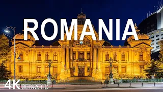 FLYING OVER ROMANIA (4K UHD) - Relaxing Music with Unbelievable Natural Beauty - Video 4K!