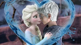 Frozen Princess Elsa and Jack Frost Love Story, Wedding Эльза и Джек Фрост Любовь