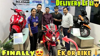 Finally Ek or 😍 Dream Bike ka Sapna hua Pura | Yamaha R15 v4 Ki Delivery le liya 😎