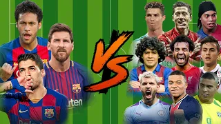 MSN vs Legends💪(Messi-Suarez-Neymar)