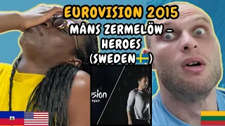 REACTION TO Måns Zelmerlöw - Heroes (Sweden 🇸🇪 Eurovision 2015) | FIRST TIME LISTENING TO MÅNS