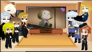 Reactions of characters royal tutor on video||Реакция персонажей королевский репетитор на видео||