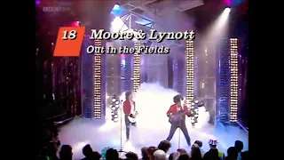 Gary Moore & Phil Lynott : Out In The Fields (Stereo) TOTP