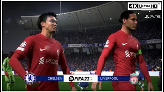 FIFA 23 Chelsea vs Liverpool |  UEFA Champions League | PS5™ Gameplay [4K HDR]