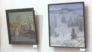 В художественном музее открылась выставка зимних пейзажей