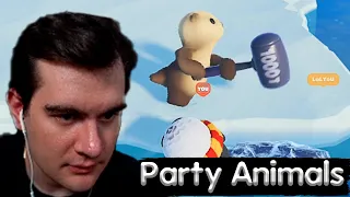 БРАТИШКИН ИГРАЕТ В Party Animals #3