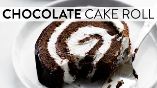 Chocolate Cake Roll (Swiss Roll) | Sally's Baking Recipes
