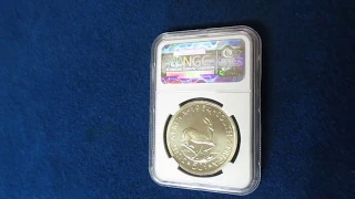 Silver Graded Coins - South Africa 50 Cents 1st decimal series 28.28 grams .500 (50% silver) Coin!