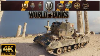 Bishop - Airfield map - 4,2K Damage - Fadin , Gore Medal's World of Tanks