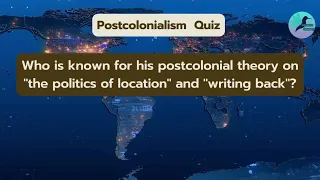 Postcolonialism Quiz