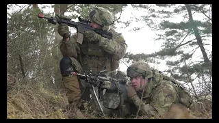 "Hasty Attack: U.S. Soldiers in Action at Grafenwoehr Training Area"