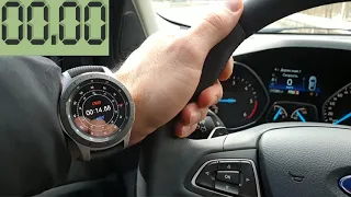 Ford Kuga 2  1.5 TDCI PowerShift разгон 0-100 км/час