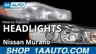 How to Replace Headlight Assemblies 09-14 Nissan Murano