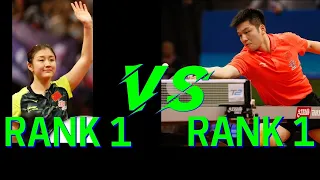 Table Tennis: #1 Man vs #1 Woman ANALYSIS Fan Zhendong vs Chen Meng at China National Team Warmup