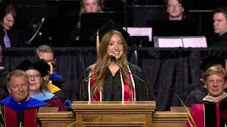 Chloe Carr student address | Commencement 2023