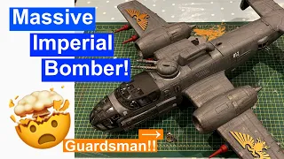 Warhammer 40k scale Imperial Navy Bomber