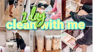 NEW! ✨ CLEAN WITH ME! | TACKLING NEGLECTED AREAS | EXTREME MOTIVATION!