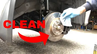 Why Brake Rotors MUST BE CLEAN (+ Cleaning Safety Tips) | Handy Hudsonite