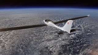 Flying to the edge of space using only solar power