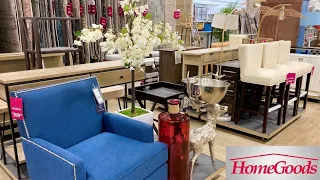 HOMEGOODS COFFEE TABLES SOFAS ARMCHAIRS HOME DECOR FURNITURE SHOP WITH ME SHOPPING STORE WALKTHROUGH