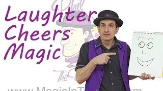 Toronto Magician - Cheers & laughter at a birthday party magic show