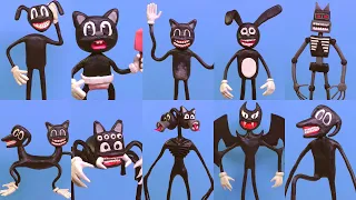 All Cartoon Cats with Clay 😼 Trevor Henderson Creatures