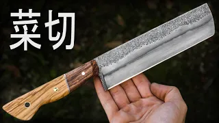 Knife Making: Japanese Nakiri | Making New One After 2 Years