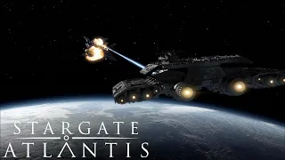 Asgard Plasma Beam Weapon | (HD) Stargate Atlantis "Search and Rescue"