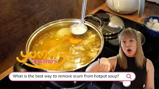 What is the best way to remove scum from soup? - Yummy! Answers