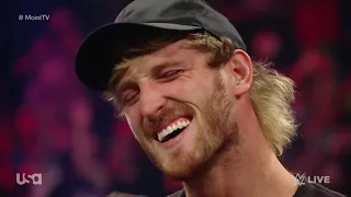 WWE RAW LOGAN PAUL ENTRANCE 08/23/21