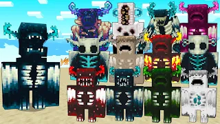 Monster Warden Vs All Wardens PLUS+ / Minecraft Mob Battle