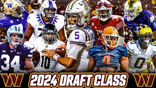 Washington Commanders 2024 NFL Draft Class Recap!