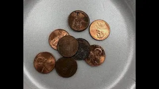 BEST Method to cleaning pennies & coins || chemistry