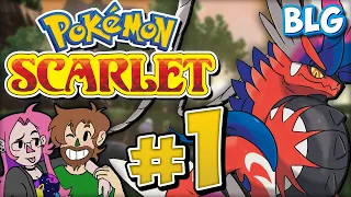 Lets Play Pokemon Scarlet (BLIND) - Part 1 - A New Generation
