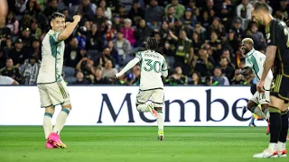 GOAL | Santiago Moreno arrows one into the back of the net against LAFC.