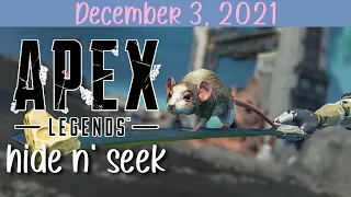 [2021/12/03] Apex Legends Hide n' Seek w/ Poki, Mykull