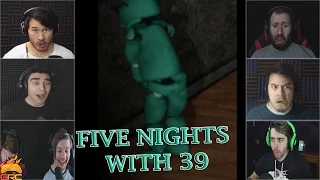 Gamers Reactions to 39 Doing The Dirty (OFFENSIVE) | Five Nights With 39