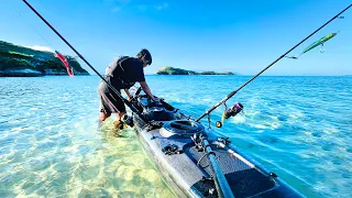 Crystal Clear Water! To Hide My Tears😅 - SOLO CAMPING A Tropical Island