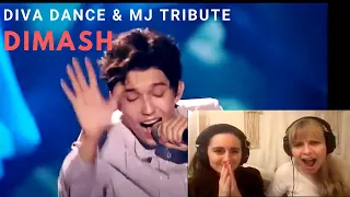 Dimash - Diva Dance Reaction + MJ Tribute (From Bastau Live Stream)