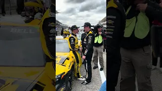 Angry Kyle Busch confronts Christopher Bell moments after COTA ends.