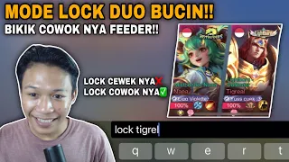 MODE LOCK DUO BUCIN!! KITA LOCK COWOK NYA SAMPAI FEEDER???