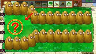 Plants vs Zombies - 1 Cactus vs Tall-Nut vs 99 Zombie