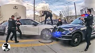 BEST OF 2024! Most Brutal Police Chases. Epic Pit Maneuver & Police Chase High Speed