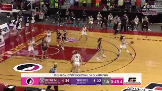 2021 IGHSAU State Basketball 5A Quarterfinal: Waukee v Dowling