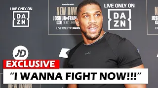 3 MINUTES AGO: Anthony Joshua RESPONDS To Cheating ACCUSATIONS On LIVE