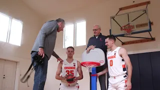 Boeheim family: Behind the scenes of a Syracuse basketball cover shoot