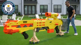 Largest NERF Gun - Guinness World Records