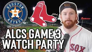 ASTROS VS RED SOX ALCS GAME 3 WATCH PARTY (MLB PLAYOFFS 2021)