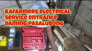 Kafarmers Electrical service entrance, Salire family thank you po sa mga pasalubong🙏 #diy