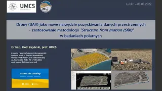 Drony UAV jako nowe narzędzie pozyskiwania danych przestrzennych - prof. dr hab. Piotr Zagórski